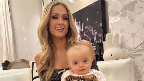 paris hilton dior baby|Paris Hilton shares rare snaps of baby son Phoenix in $4,900 Dior .